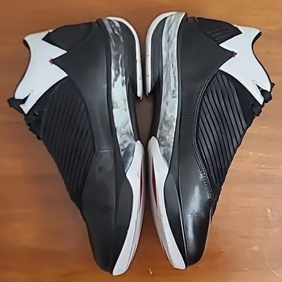 Air Jordan 2009 OG 2K9 Black White Tuxedo Vintage Mens Sneakers 343084-062 Sz 12